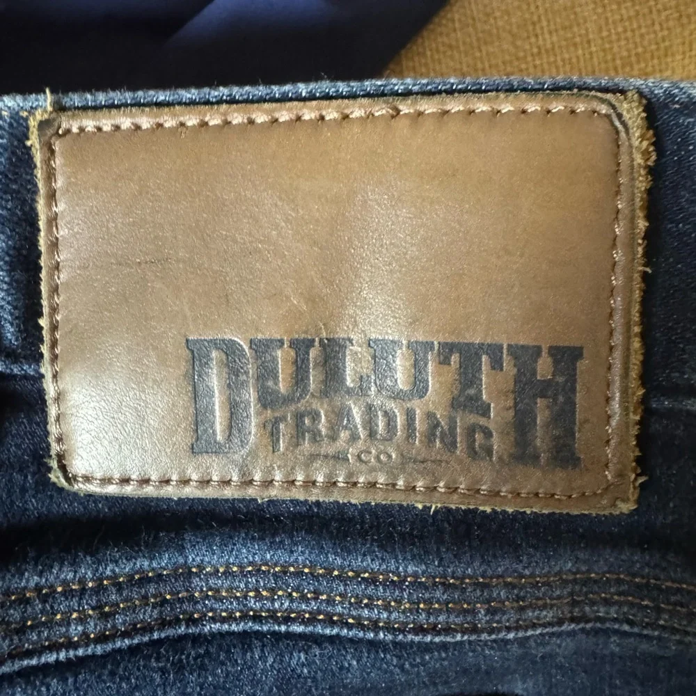 Duluth Trading DuluthFlex CoolMax ballroom jeans Size 38 x 30 Dark wash